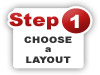 Choose your site structure from 100 available layouts. 